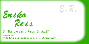 eniko reis business card